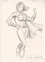 Power Girl by Kev Hopgood Comic Art
